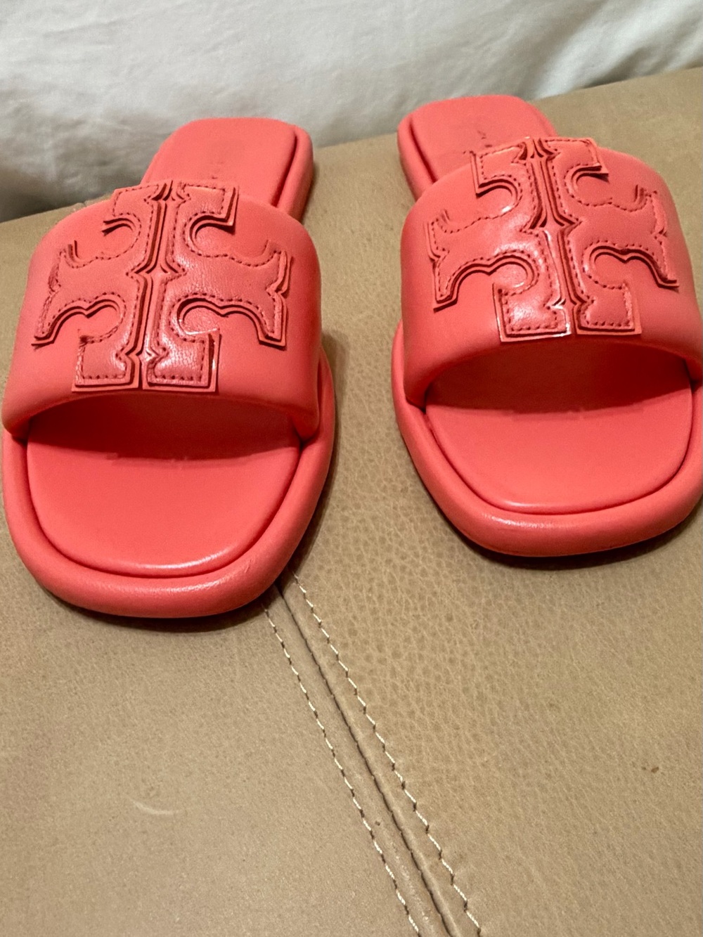 Tory Burch Logo Sandals